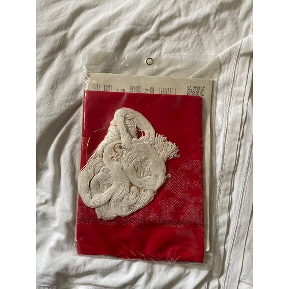 Bucilla Christmas Needlecraft Kit No. 3429 "Poinsettia" Easy-Care Table Panel Se - Picture 13 of 13